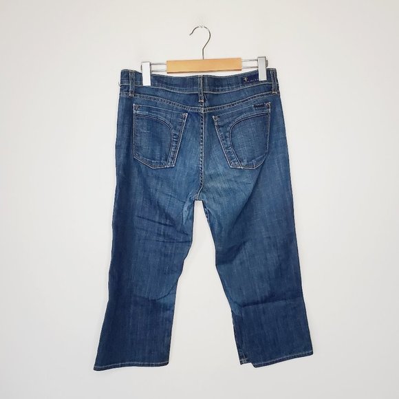 FIDELITY Blue Bella Capri Straight Leg Jeans - Picture 4 of 12